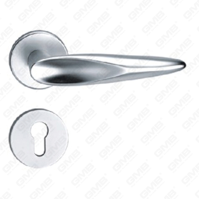 Manija de aluminio oxigenada en la manija de la puerta del plato (GF808-G57)