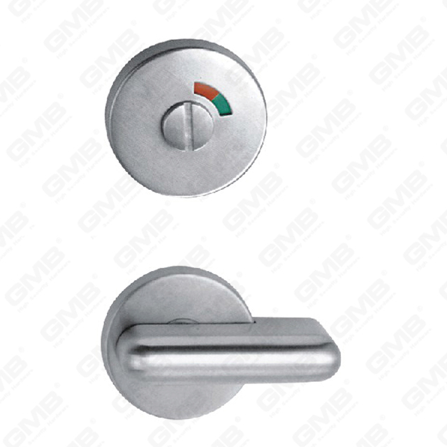 Manija de palanca de la palanca de la puerta de acero inoxidable de alta calidad Manija de hardware WC Thumb Turn Pandilla (AH26)
