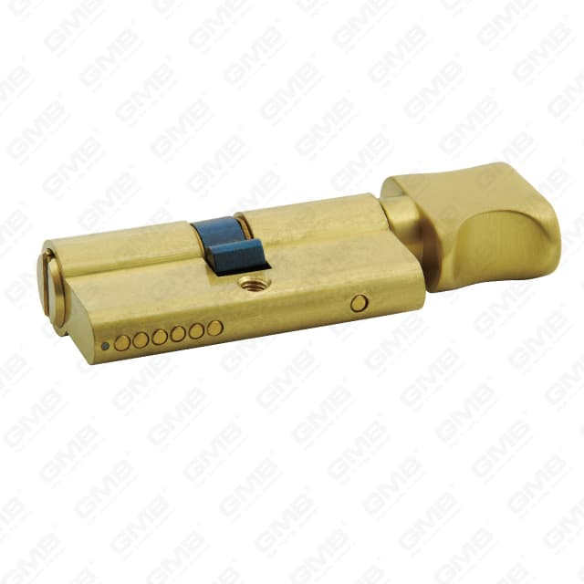 Cilindro de latón de seguridad con pomo giratorio [GMB-CY-04]