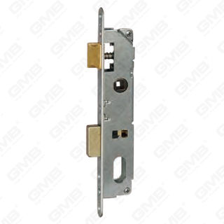 Cerradura de puerta estrecha de aluminio de alta seguridad Cilindro de cerradura estrecho Cuerpo de cerradura con acabado galvanizado estrecho (361-20LO)