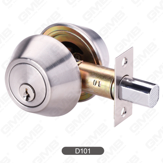 Localización de puertas de cerrojo de acero de doble cilindro de calidad segura [D101]