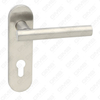 Manija de palanca de la palanca de la puerta de acero inoxidable de alta calidad #304 (62 107)