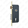 Cerradura de embutir de alta seguridad Cuerpo Pestillo de acero Pestillo de latón o Zamak Cerradura de puerta 3ROD (9052-3)
