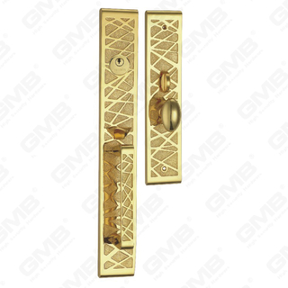 Grado superior en China Aleación de zinc Manija de puerta de villa exterior Nivel de seguridad más alto (ZT9883-GPB)