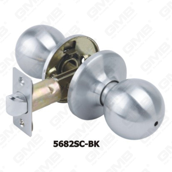 Ansi Standard Tubular Knob Lock Serie Radius Drive Spindle (5682SC-BK)