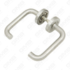 Tiradores de puerta de muebles de latón macizo antiguo de buena calidad(B-RM3209-SC)