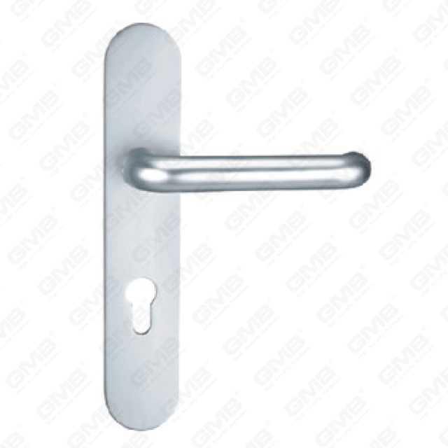 Manija de aluminio oxigenada en la manija de la puerta del plato (G502-G10)