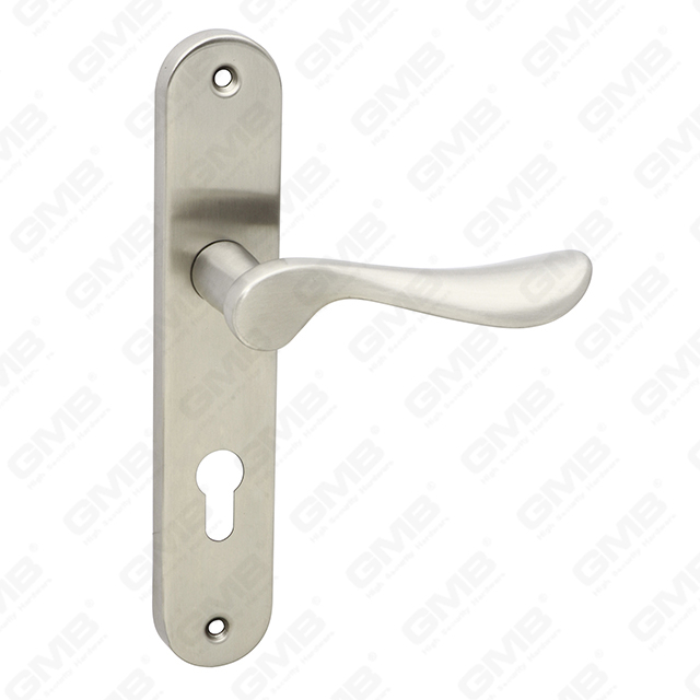 Manija de palanca de la palanca de la puerta de acero inoxidable de alta calidad #304 (62 51-04)