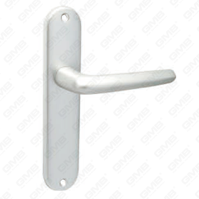Tirador de puerta de aluminio oxigenado en placa Tirador de puerta de placa (9019)