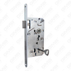 Cerradura de embutir de alta seguridad Cerradura de puerta de acero Zamak Pestillo de Zamak SKG 1 estrella 1 llave de zamak con 6 cuerpos de cerradura diferentes (Z755Z-K)