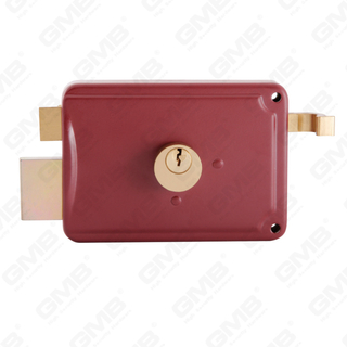 Seguridad Nigh Latch Lock Cerradura de acero Agujero de la llave Cerradura de borde Cerradura de cilindro de borde (2020-120/140)