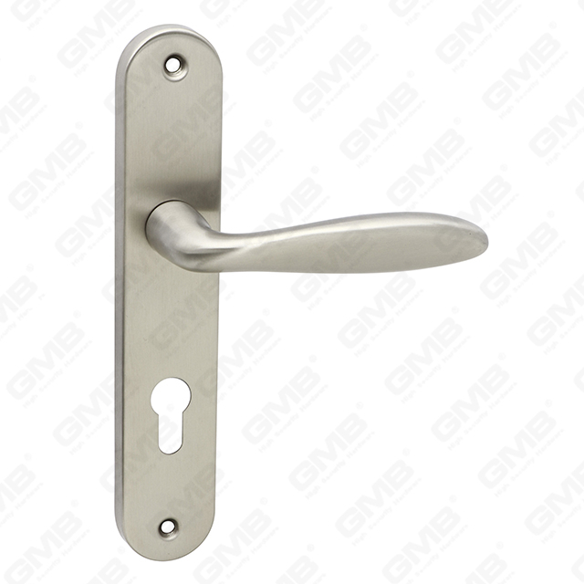 Manija de palanca de la palanca de la puerta de acero inoxidable de alta calidad #304 (62 58-40)