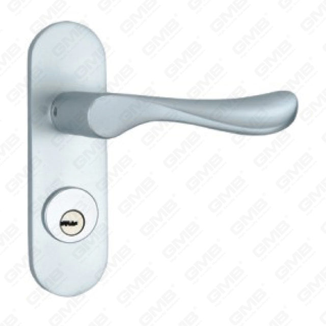 Manija de aluminio oxigenada en la manija de la puerta del plato (G8302-G80)