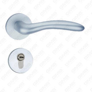 Manija de aluminio oxigenada en la manija de la puerta del plato (GF8411-A26)
