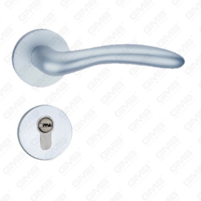 Manija de aluminio oxigenada en la manija de la puerta del plato (GF8411-A26)